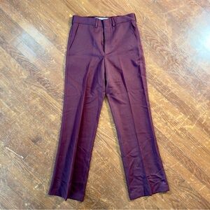 Vintage Sears Burgundy Men’s Dress Pants